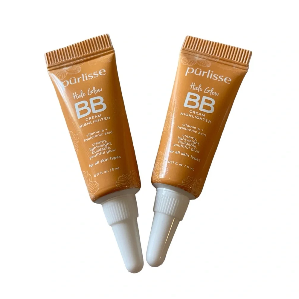 💎 x2 Purlisse Halo Glow BB Cream Champagne Gold